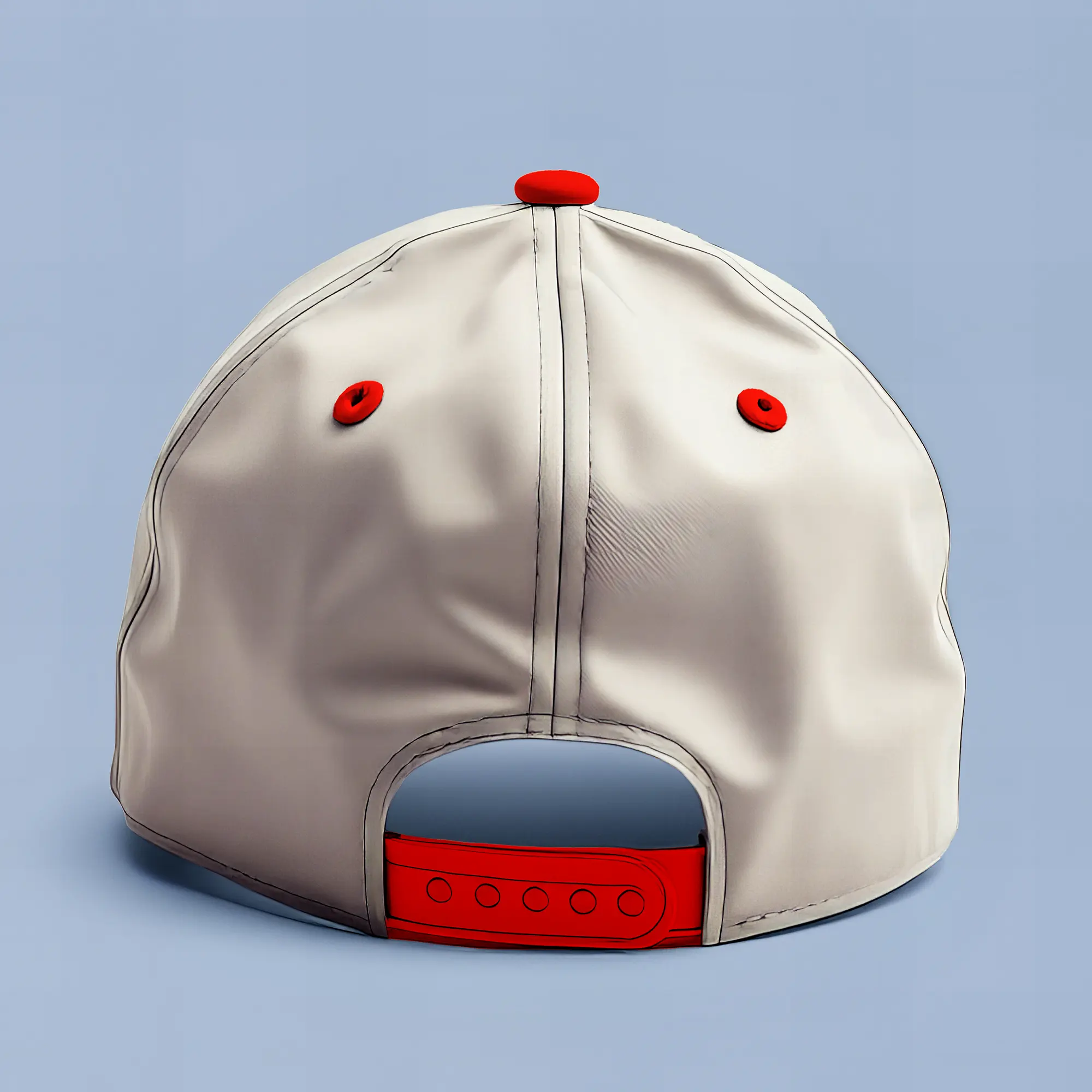 Men for Keisha – Campaign Cap – White - Image 3