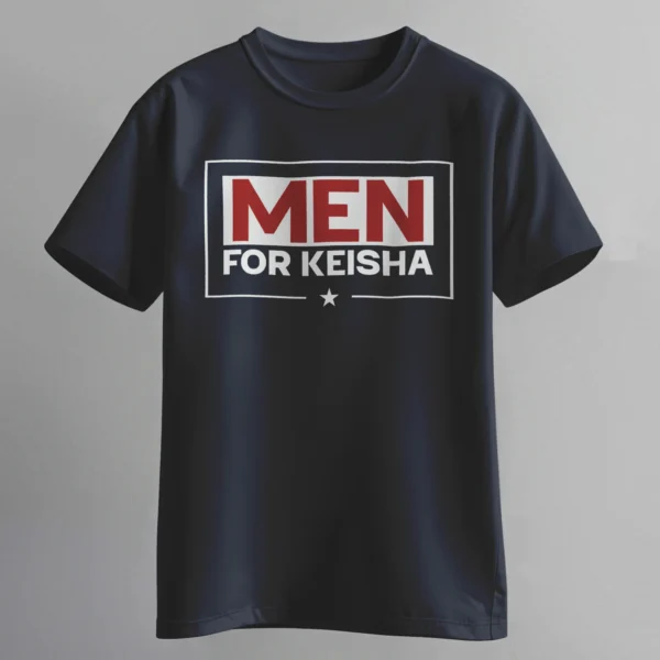 Men for Keisha – Navy Unisex Tshirt
